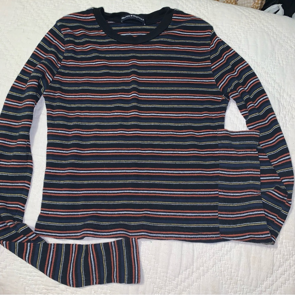 Brandy striped long sleeve